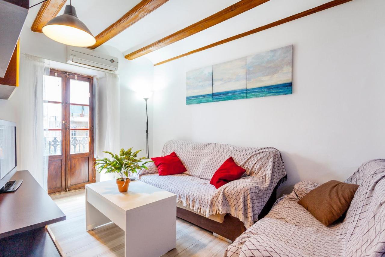 Apartamento Con Terraza Valencia Luaran gambar
